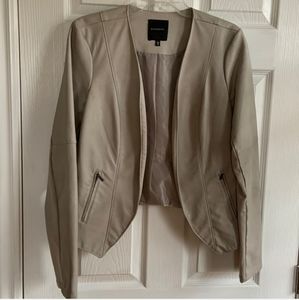 Dynamite Blazer Faux Leather